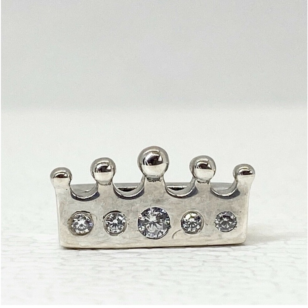 Pandora Sterling Silver Crown Reflexions Clip Bead (firm price)